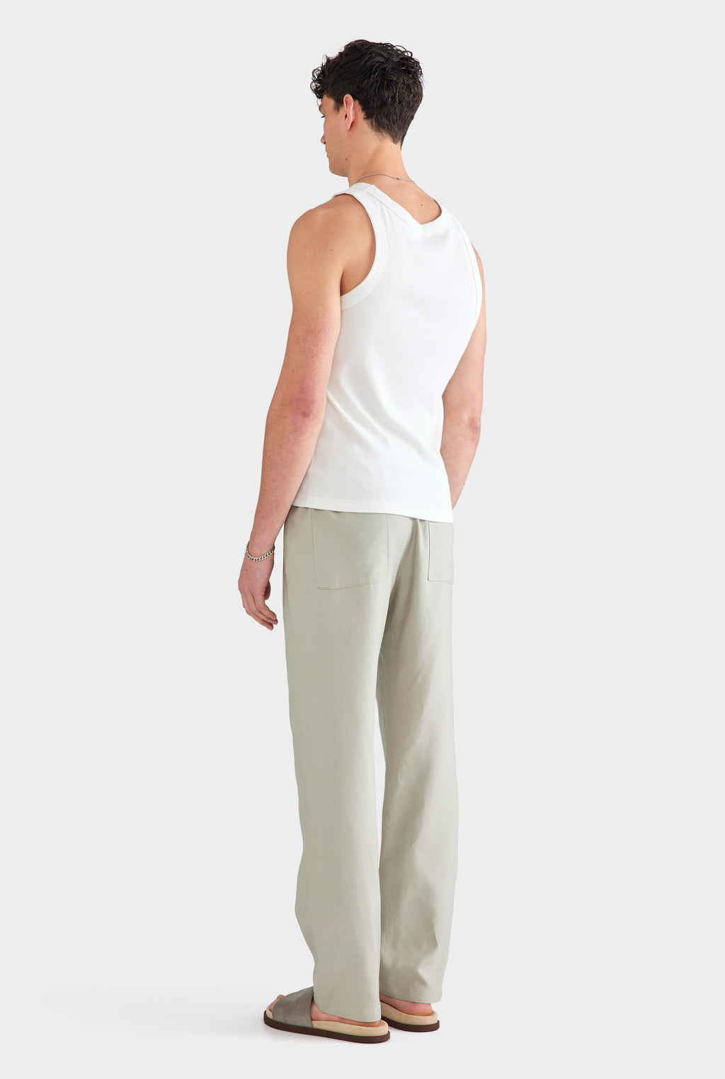 Tencel Lounge Chino - Fog