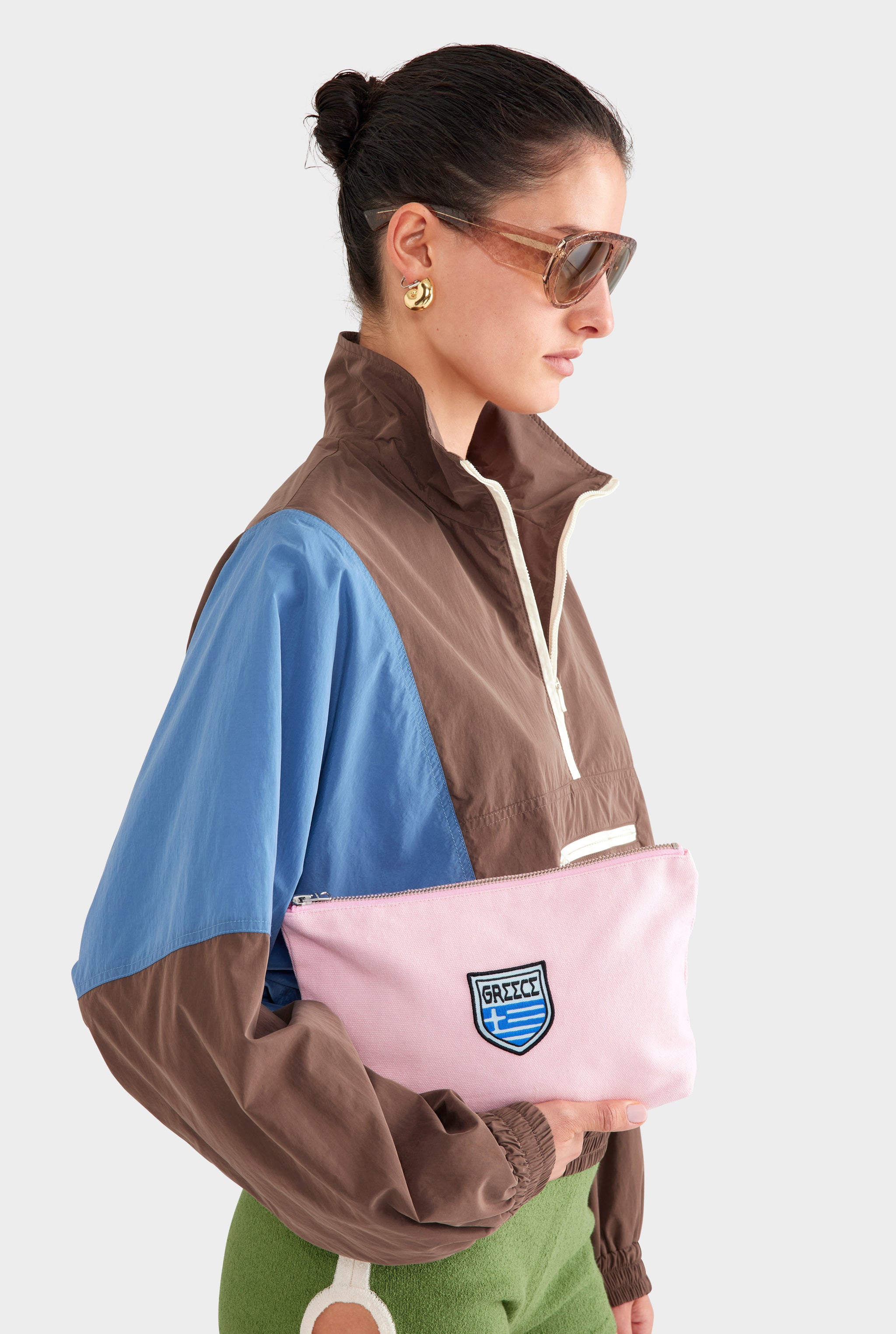 Canvas Traveller Pouch - Washed Pink