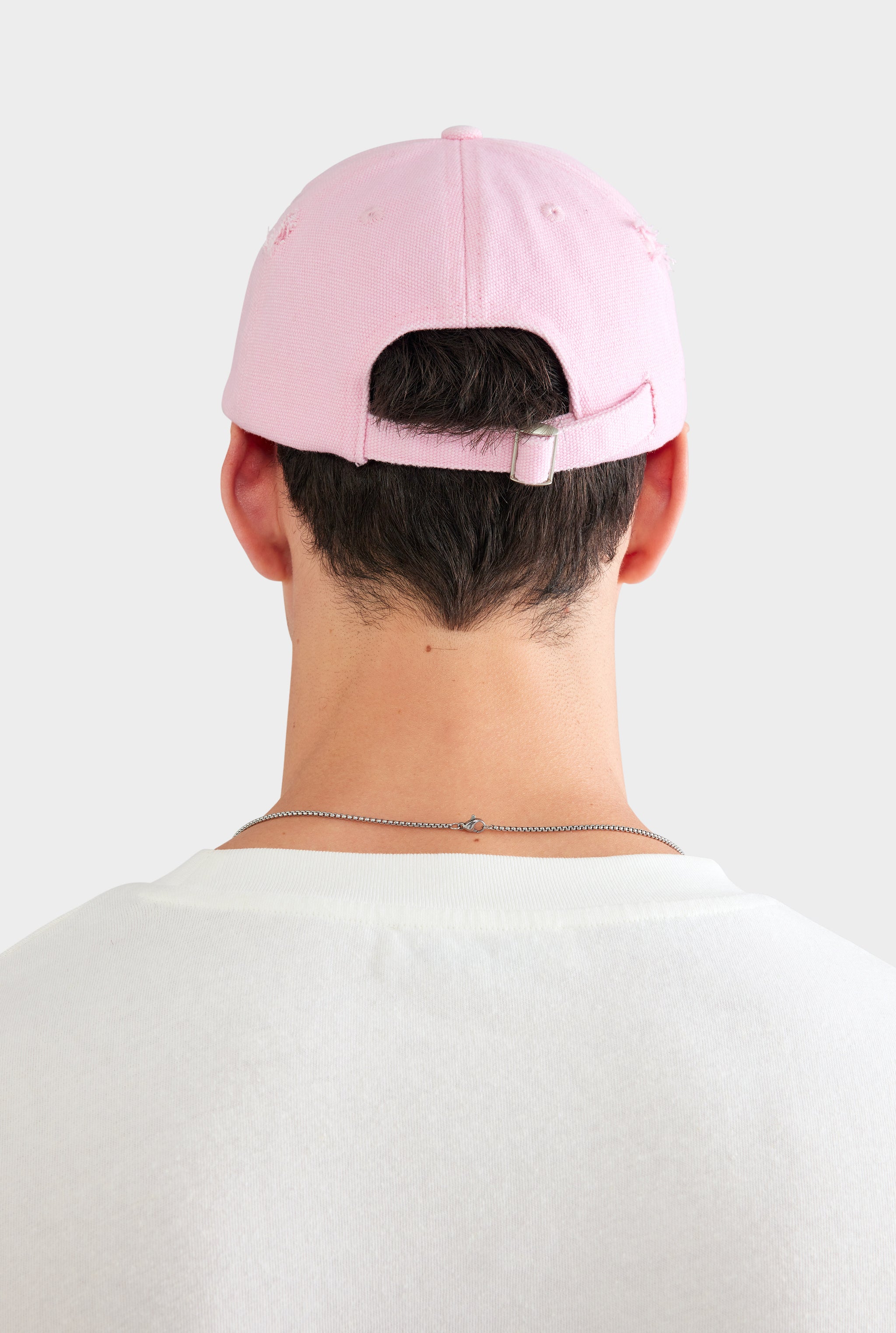 Greece Washed Canvas Cap - Washed Pink