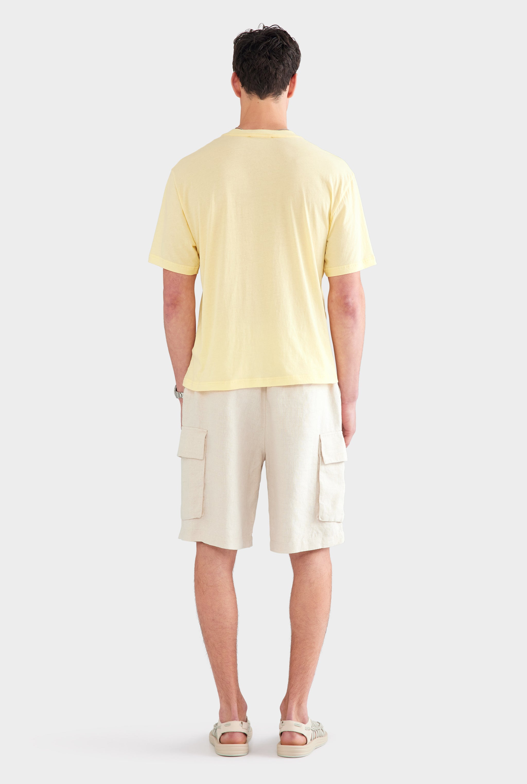 Lightweight Standard T Shirt - Pastel Yellow/Hydra