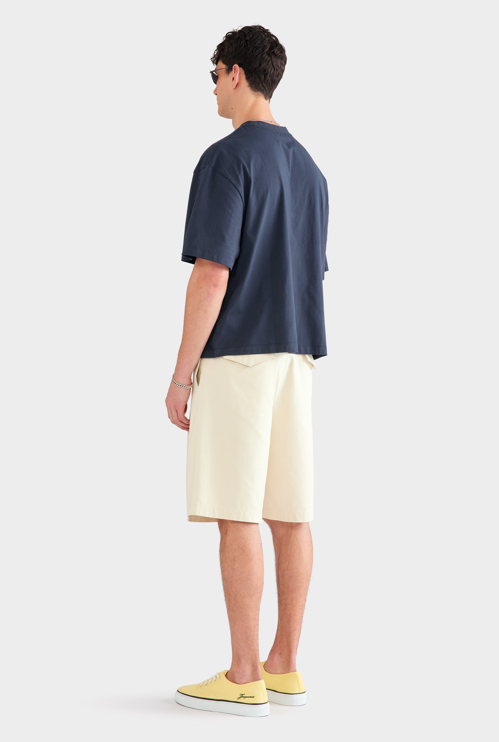 Supersized T Shirt - Navy/Hydra