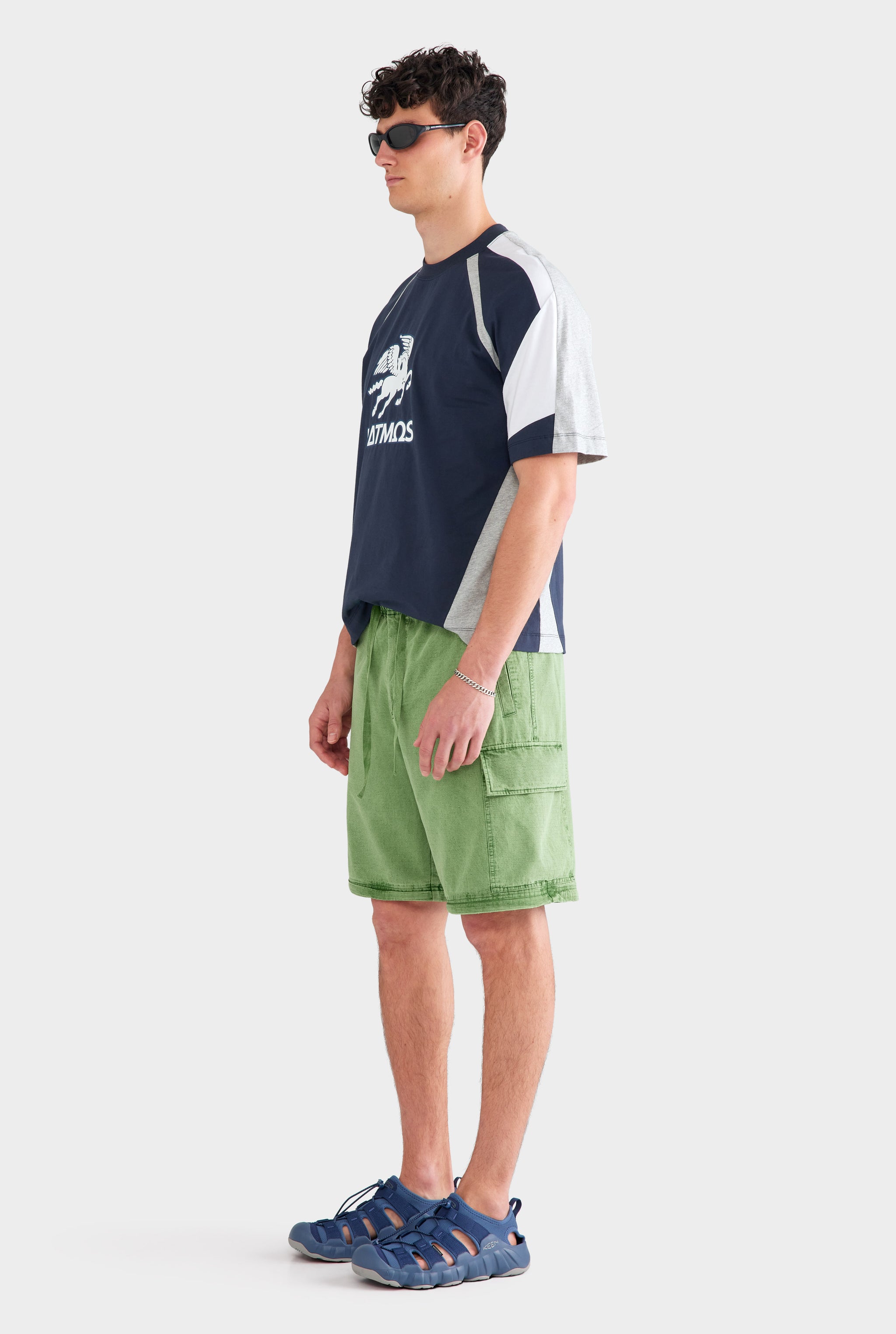 Pigment Dyed Ripstop Zip Off Pant - Washed Ivy Green