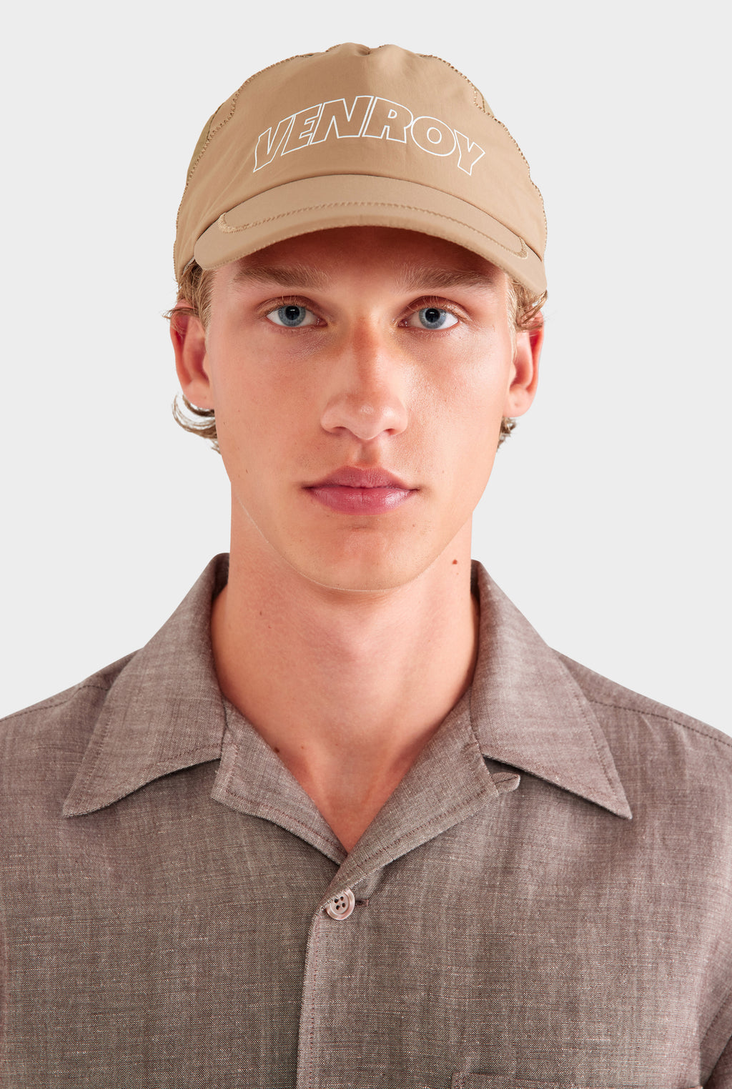 Venroy Nylon Cap - Desert Sand