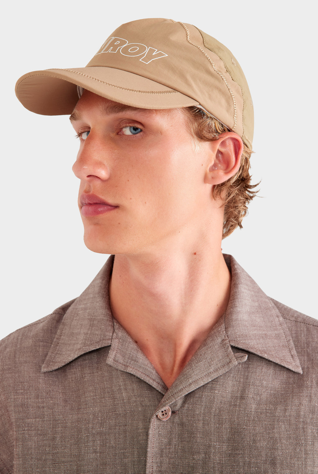 Venroy Nylon Cap - Desert Sand