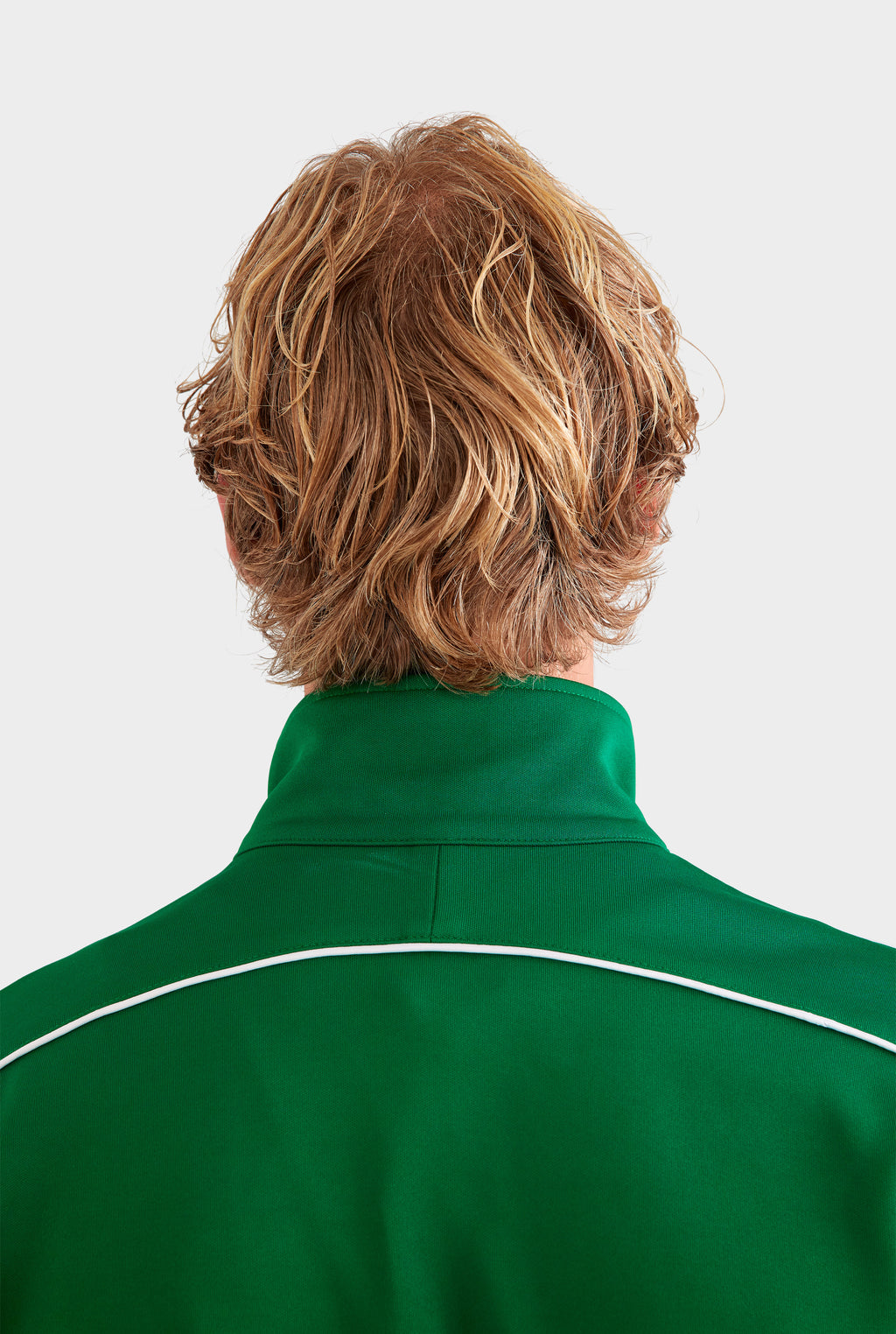 Jersey Zip Track Jacket - Bright Green