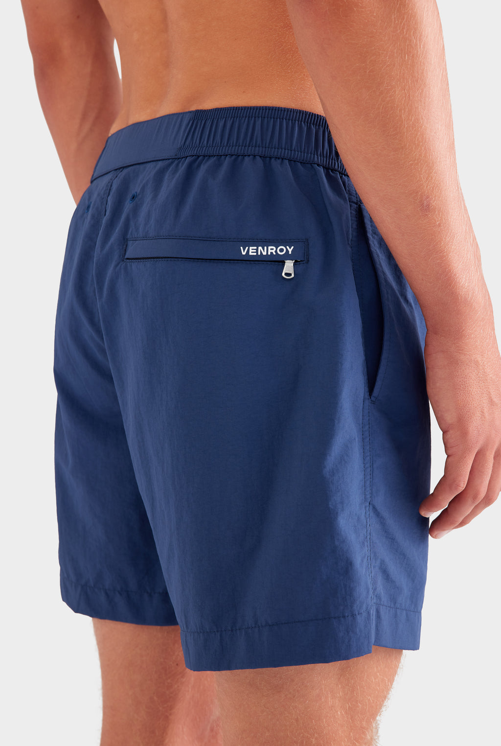 Solid Snaplock Swim Short - Navy