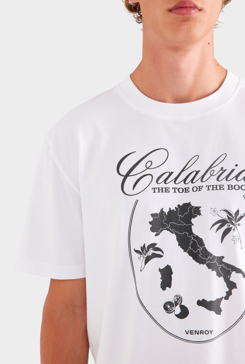 Standard Cotton T Shirt - White/Toe Of The Boot