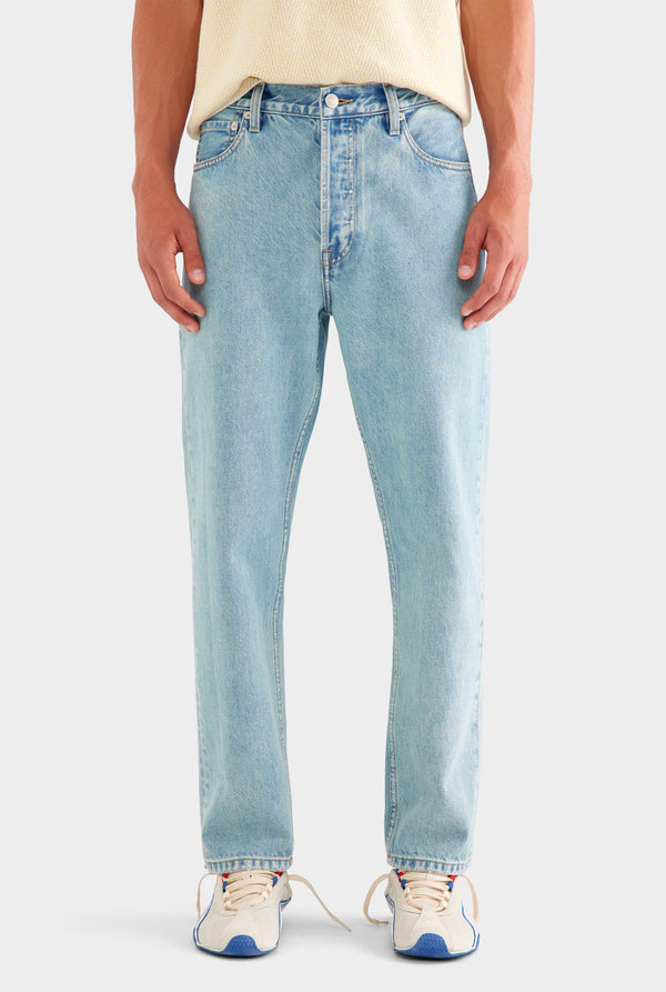 Tapered Denim Jean - Light Blue Vintage