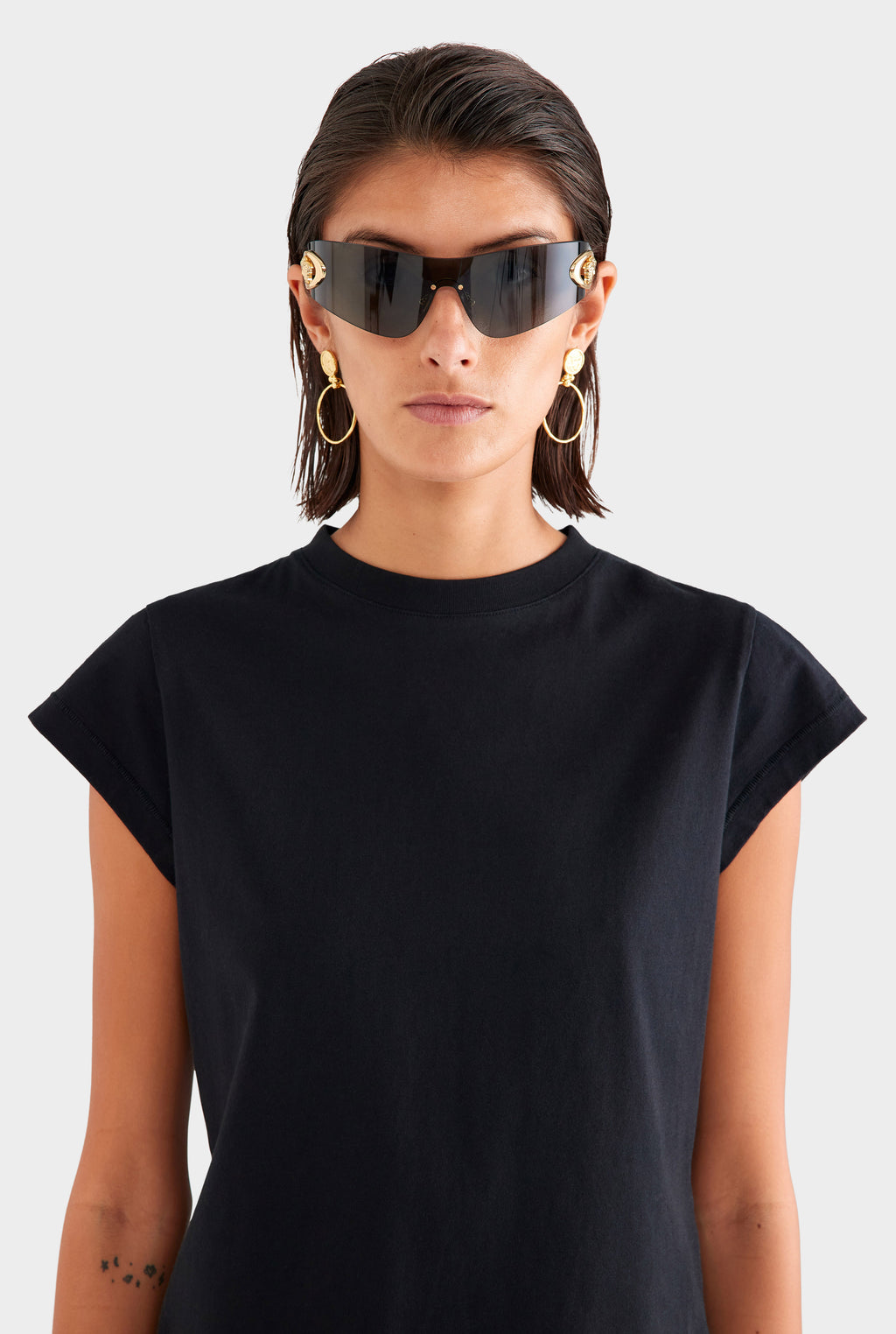 Heavy Cotton Baby Tee - Black