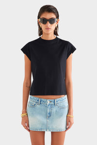 Heavy Cotton Baby Tee - Black