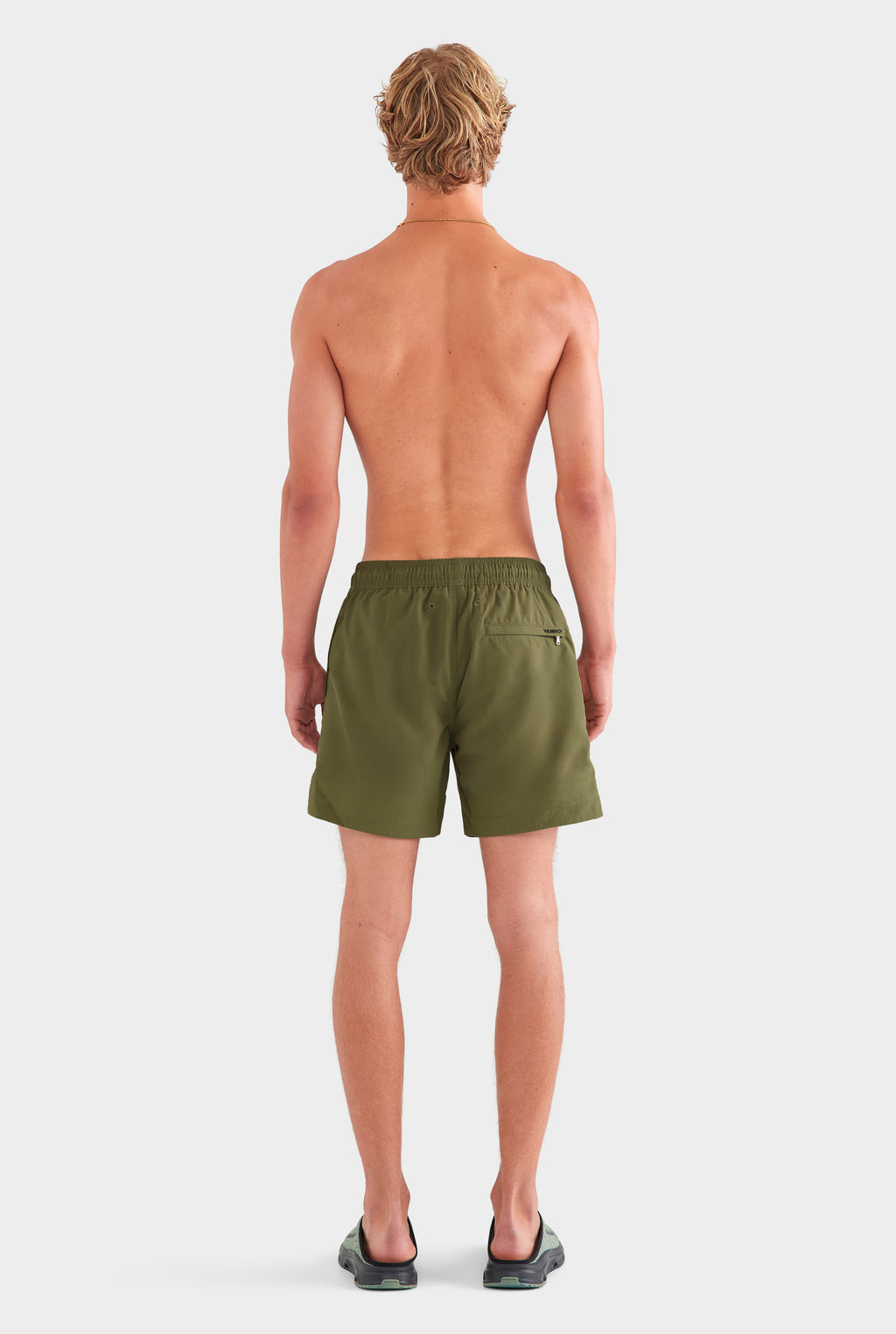 Solid Swim Short - Olive