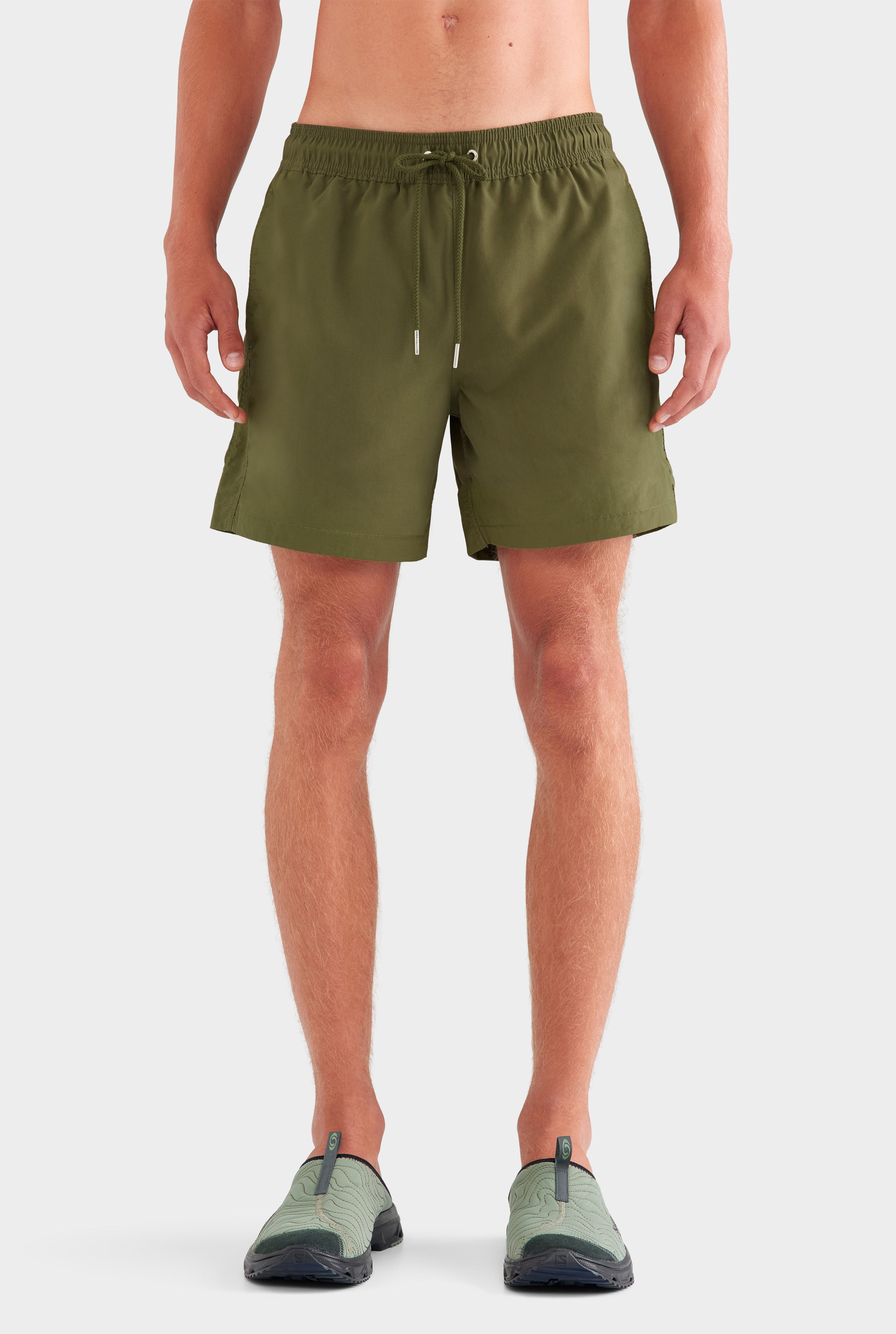 Solid Swim Short - Olive