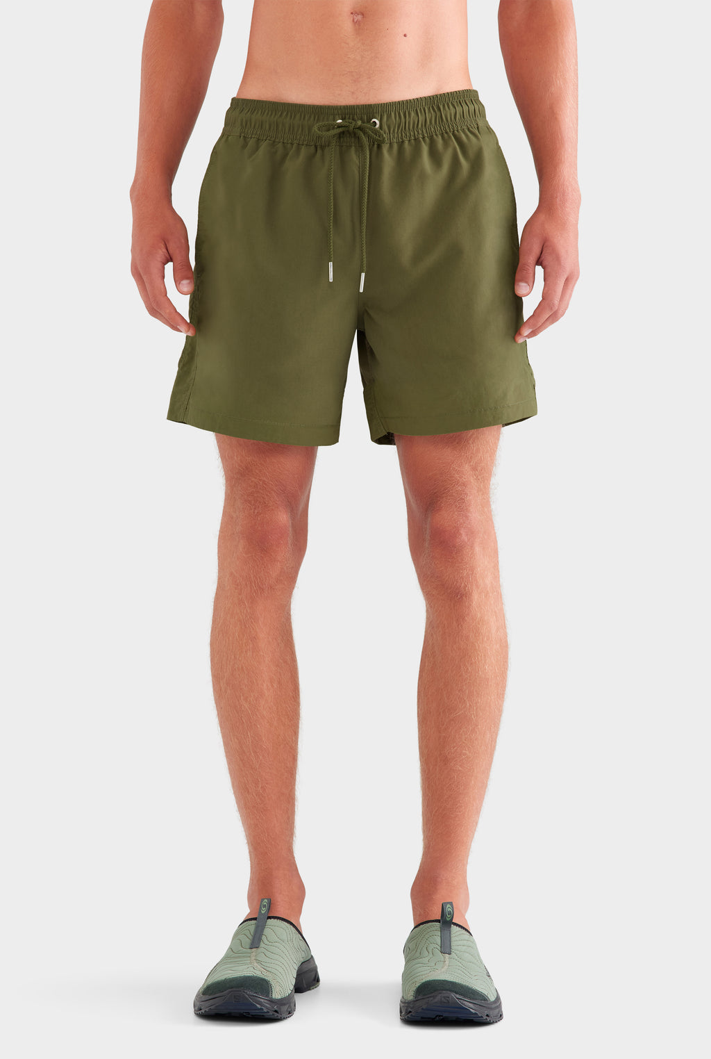 Solid Swim Short - Olive