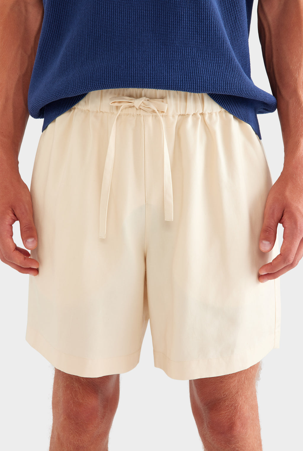 Relaxed Tencel Short - Angora