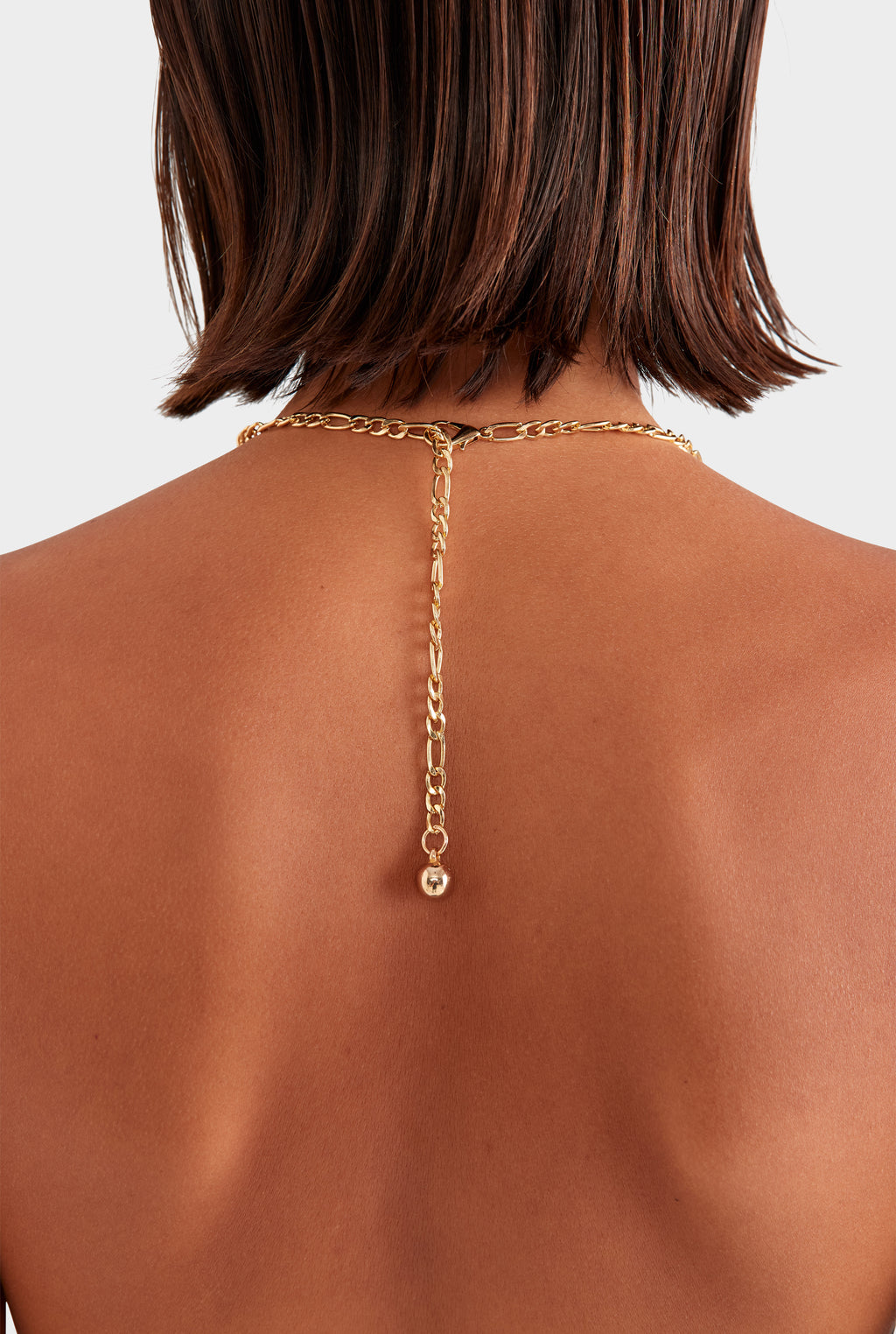 Silk Scarf Halter Top - Black