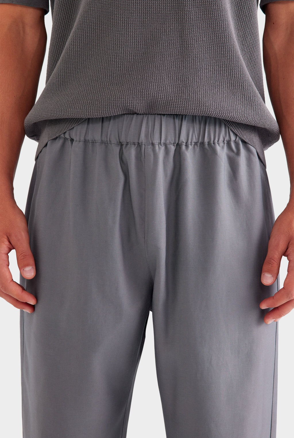 Tencel Lounge Pant - Granite Grey