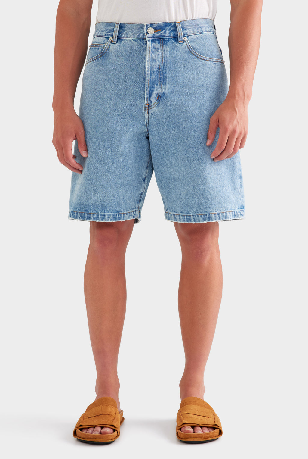 Denim Bermuda Short - Light Blue