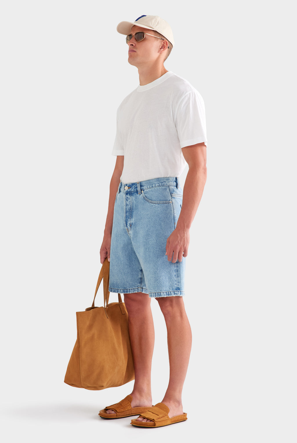 Denim Bermuda Short - Light Blue