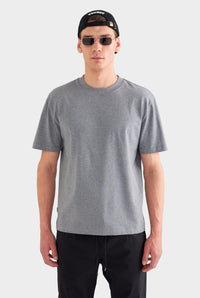 Heavy Weight Standard Cotton T Shirt - Dark Grey Marl