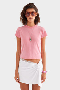 Lightweight Cotton Baby Tee - Pigment Dyed Pink