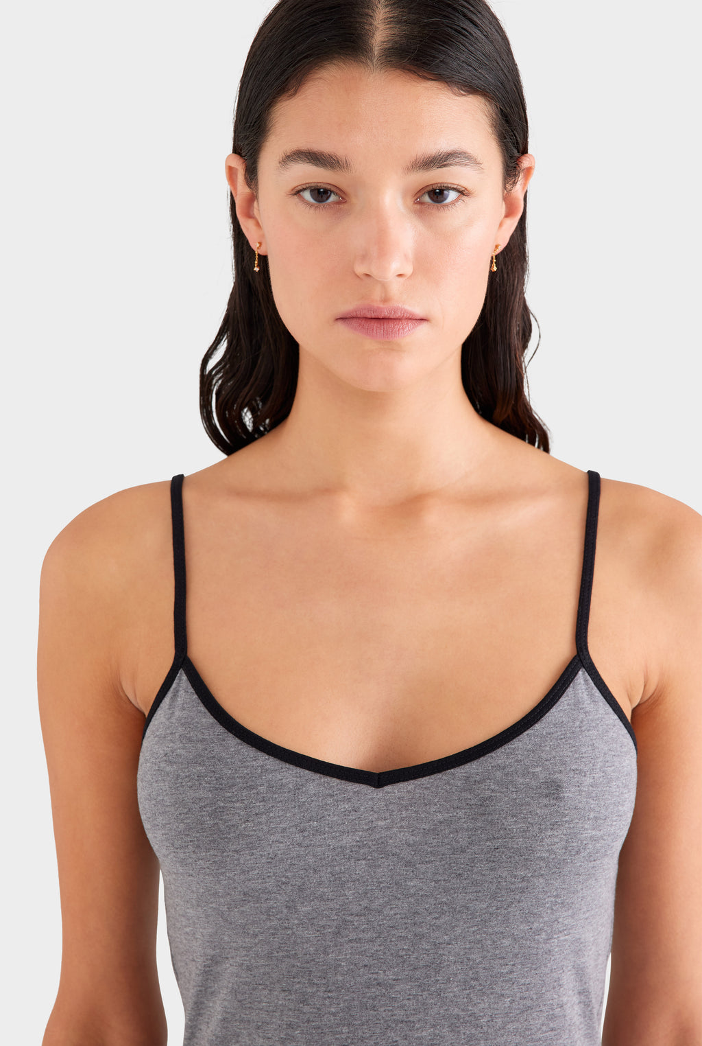 Womens Jersey Mini Dress in Dark Grey Marl | Venroy  VENROY