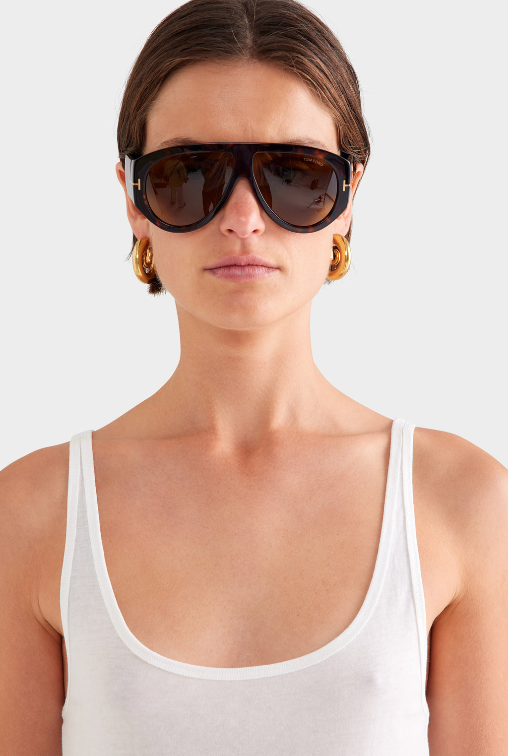 Lightweight Cotton Tank - White