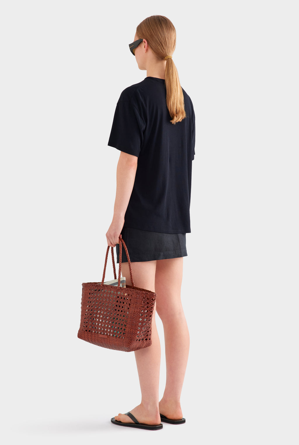 Lightweight Cotton Tee - Black