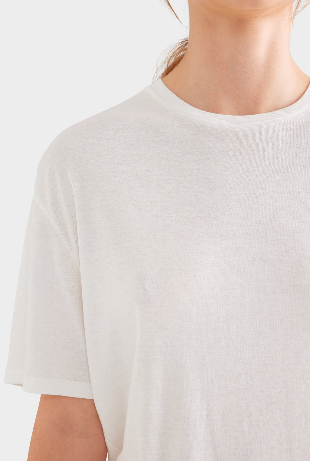 Lightweight Cotton Tee - White