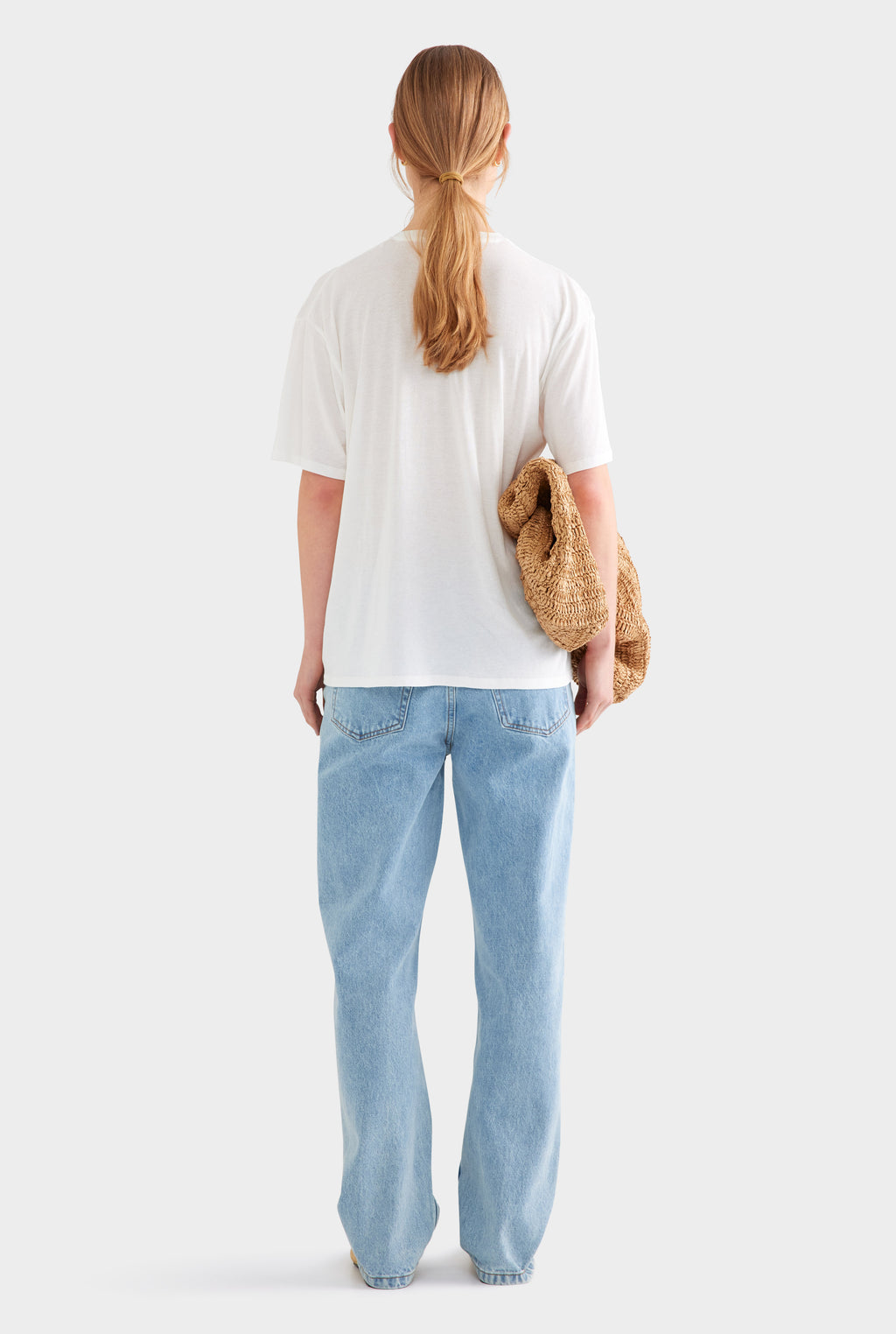 Lightweight Cotton Tee - White