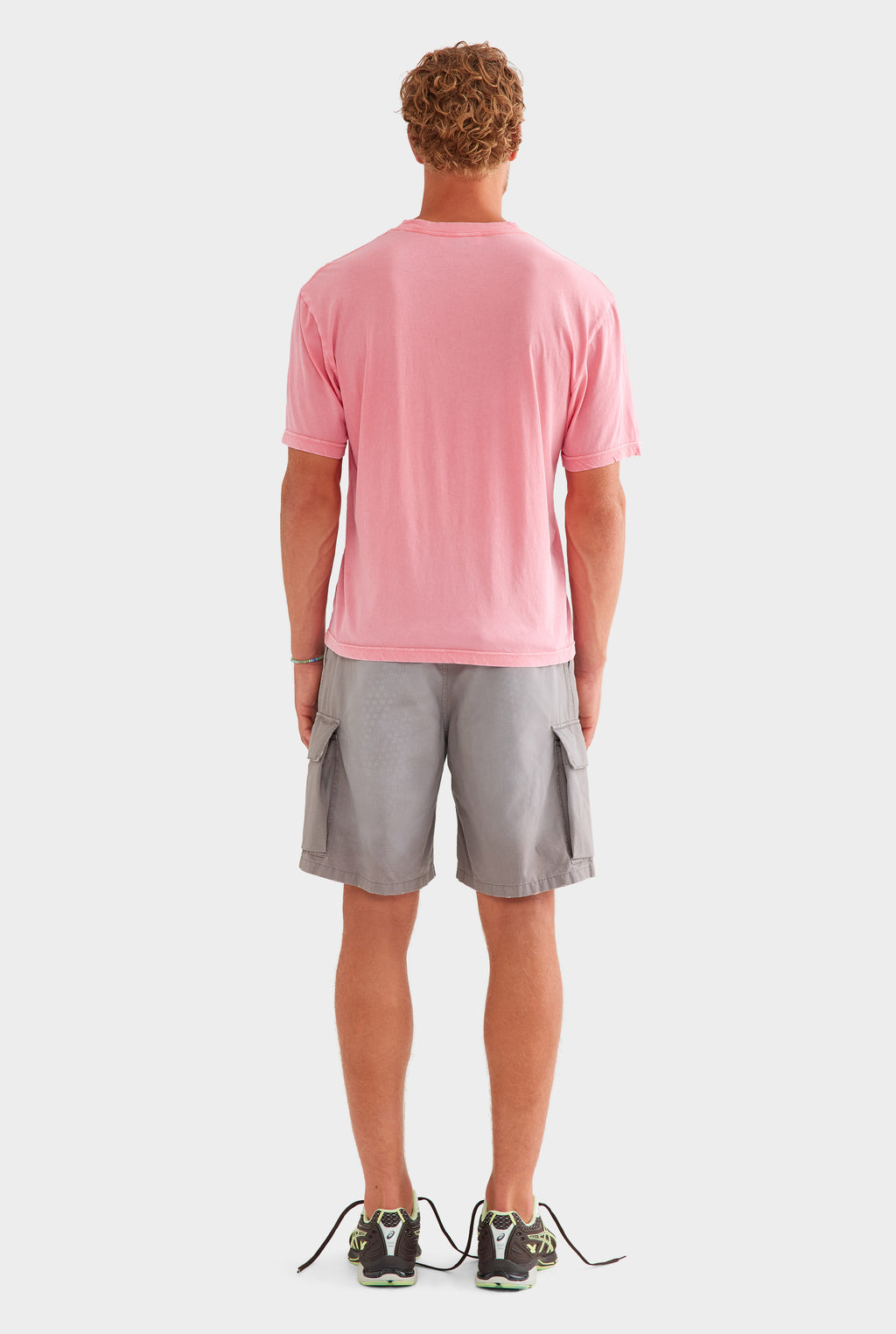 Lightweight Standard Cotton T-Shirt - Pigment Dyed Pink