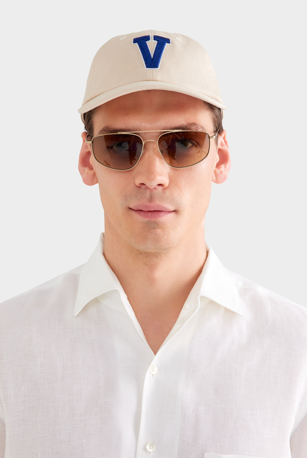 Relaxed Linen Shirt - White