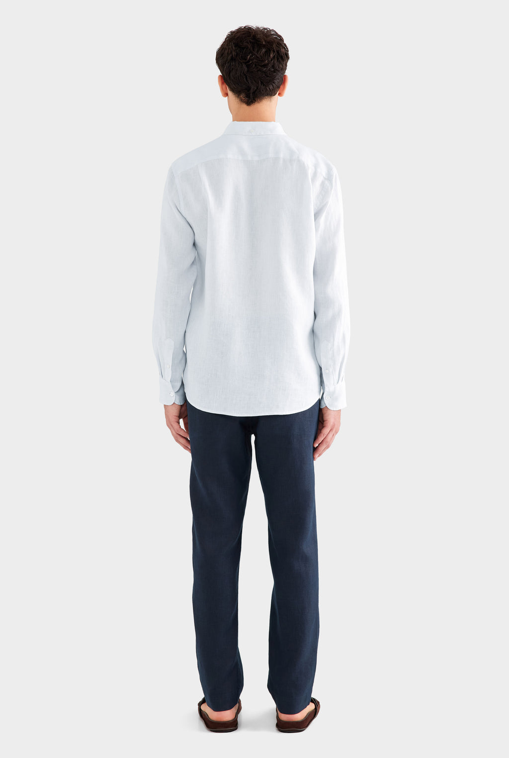 Linen Shirt - Light Blue
