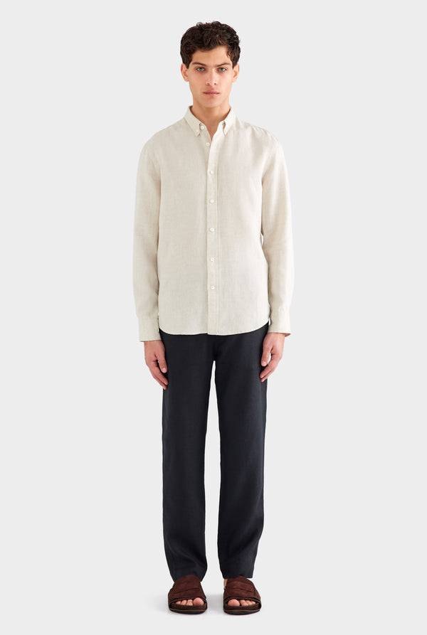 Linen Shirt - Sand