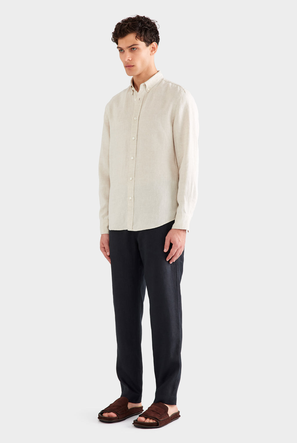 Linen Shirt - Sand
