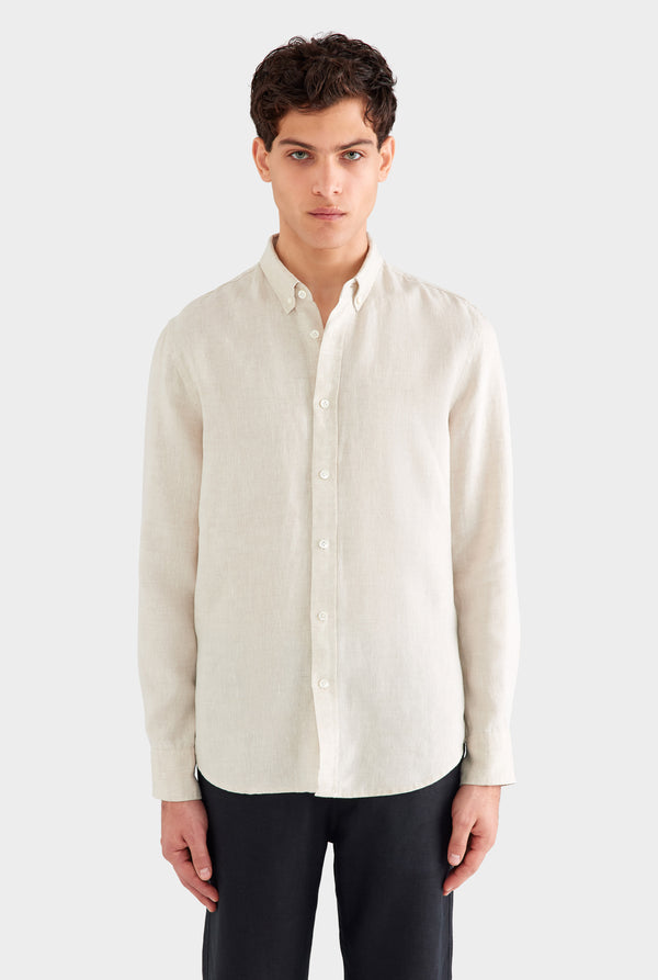 Linen Shirt - Sand