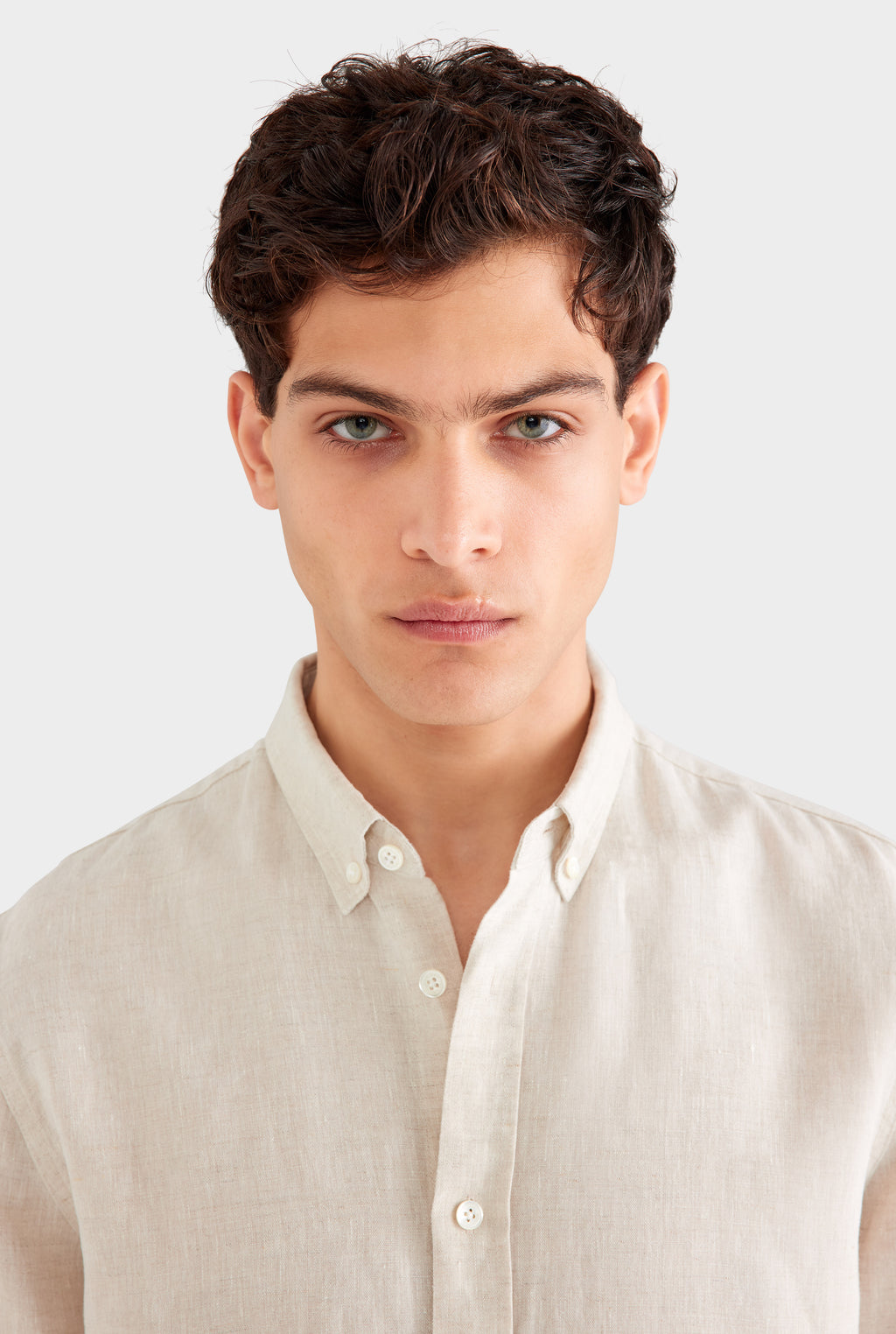 Linen Shirt - Sand