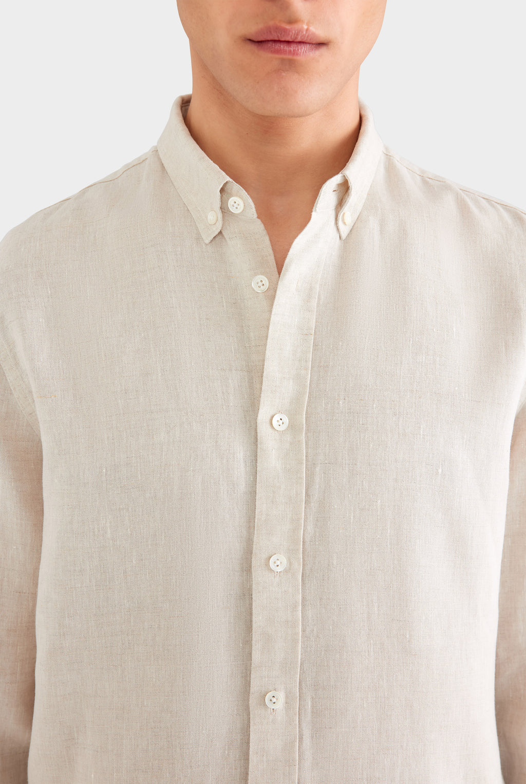 Linen Shirt - Sand