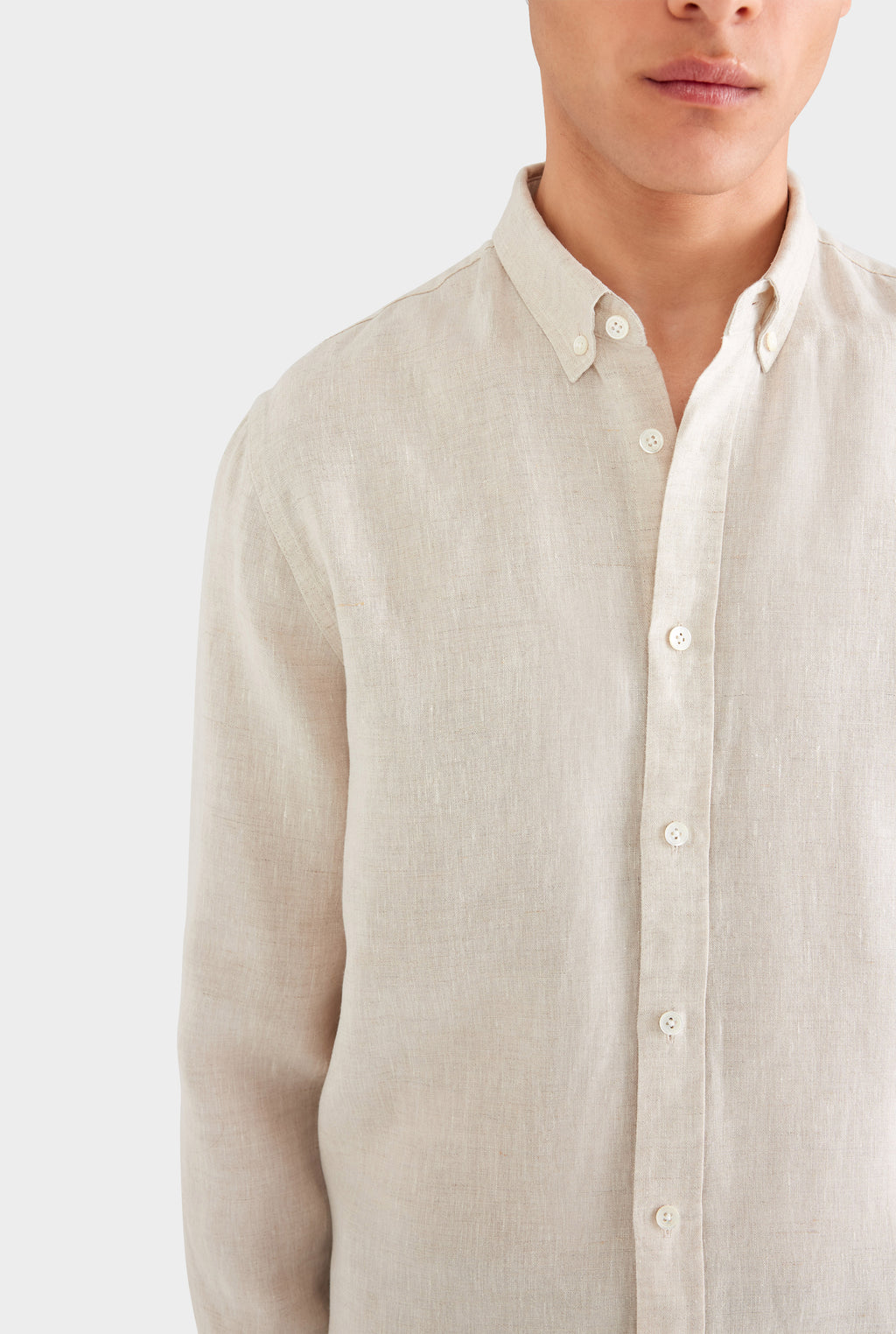 Linen Shirt - Sand