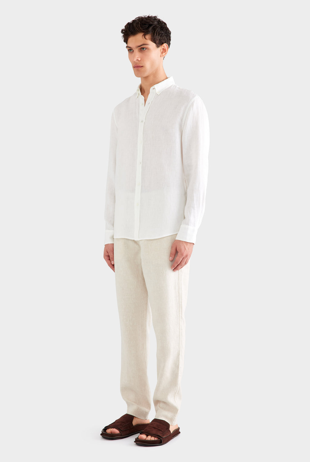 Linen Shirt - White