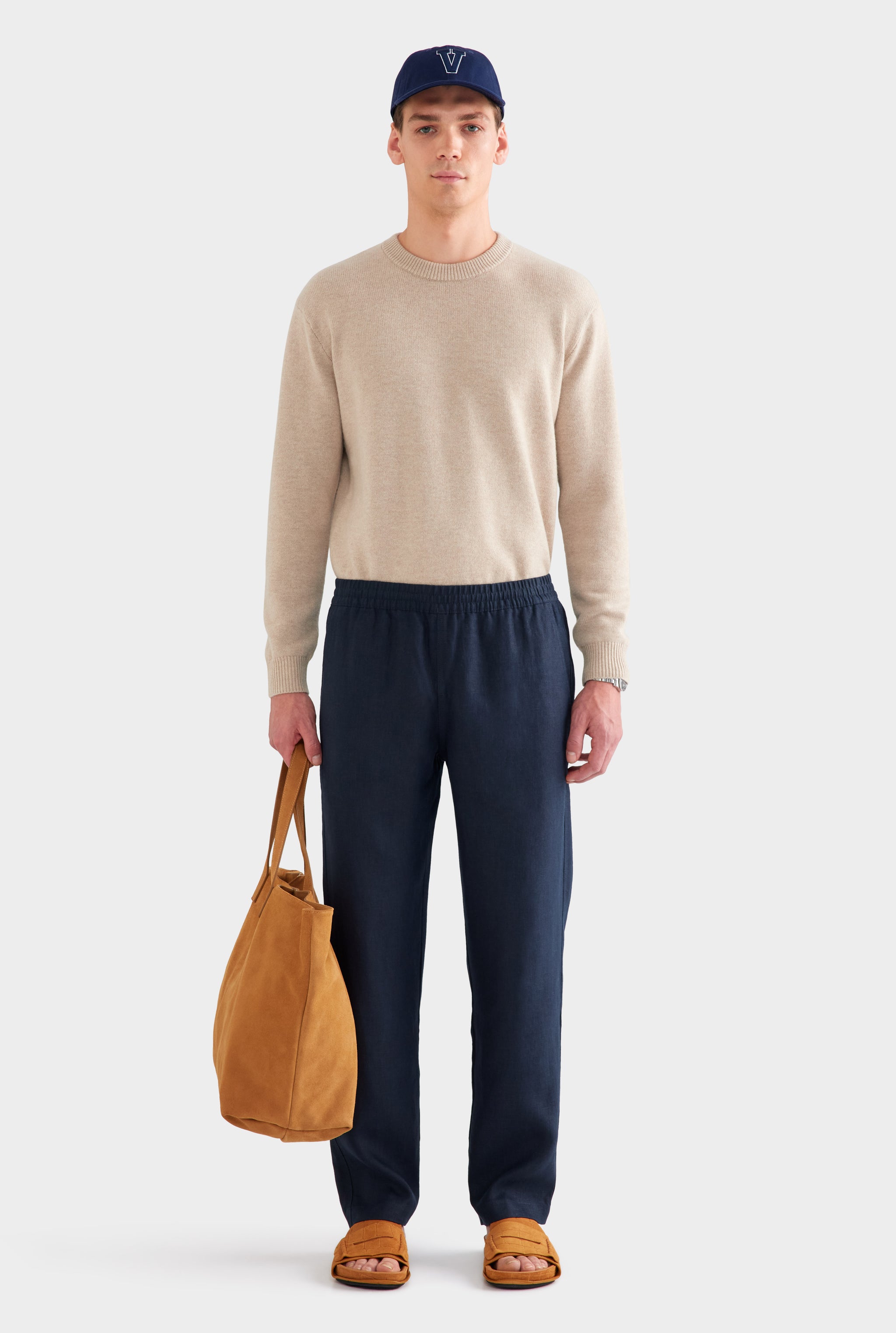 Heavyweight Lounge Pant - Navy