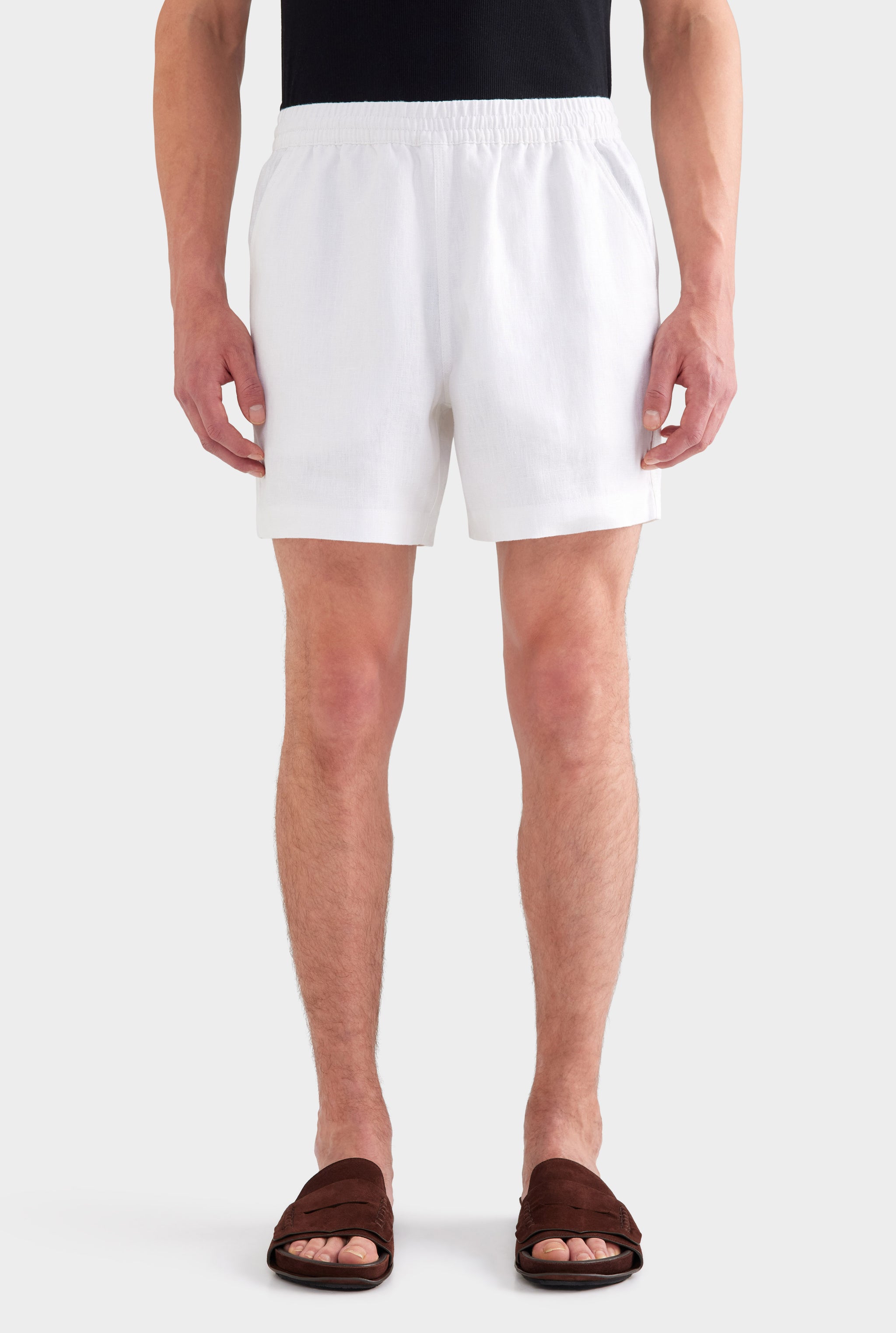Heavyweight Lounge Short - White