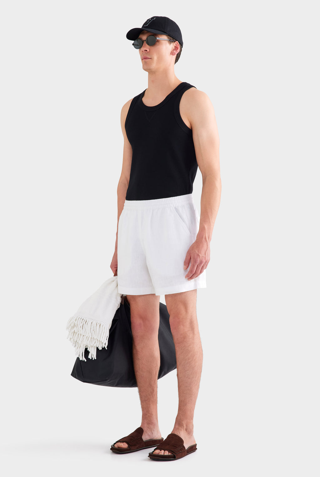 Lounge Short - White