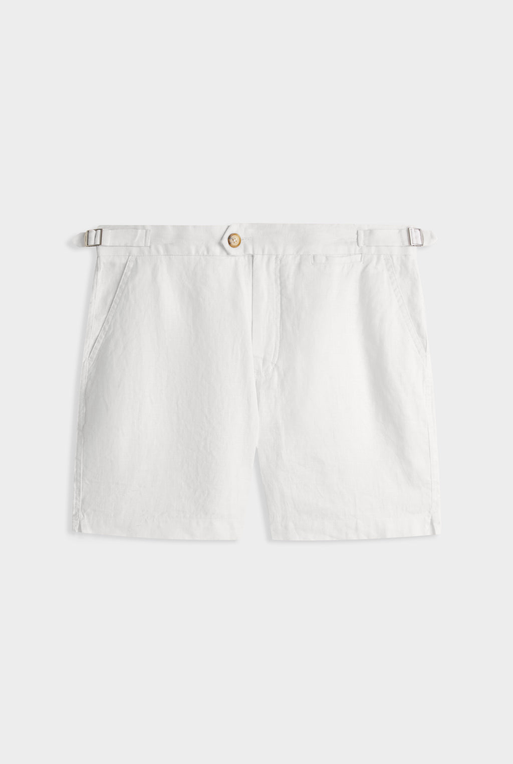Side Tab Shorts - White