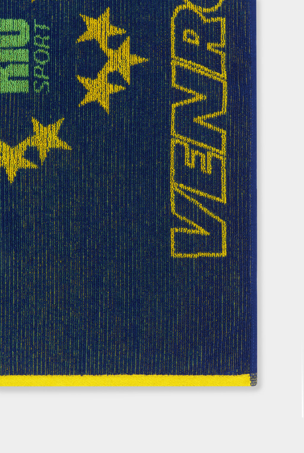 Venroy Rio Gym Towel - Blue/Yellow