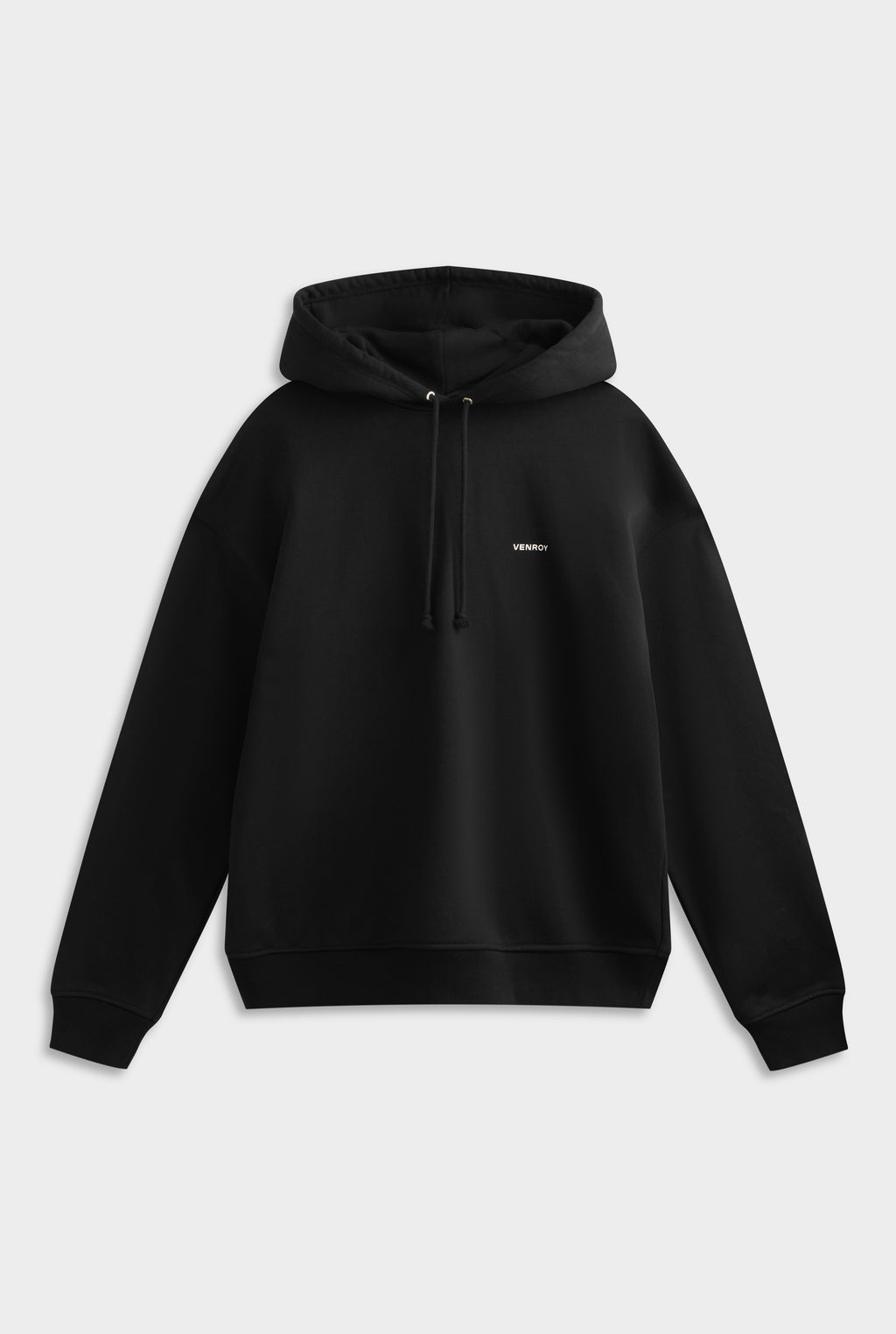 Fleece Track Hoodie - Black