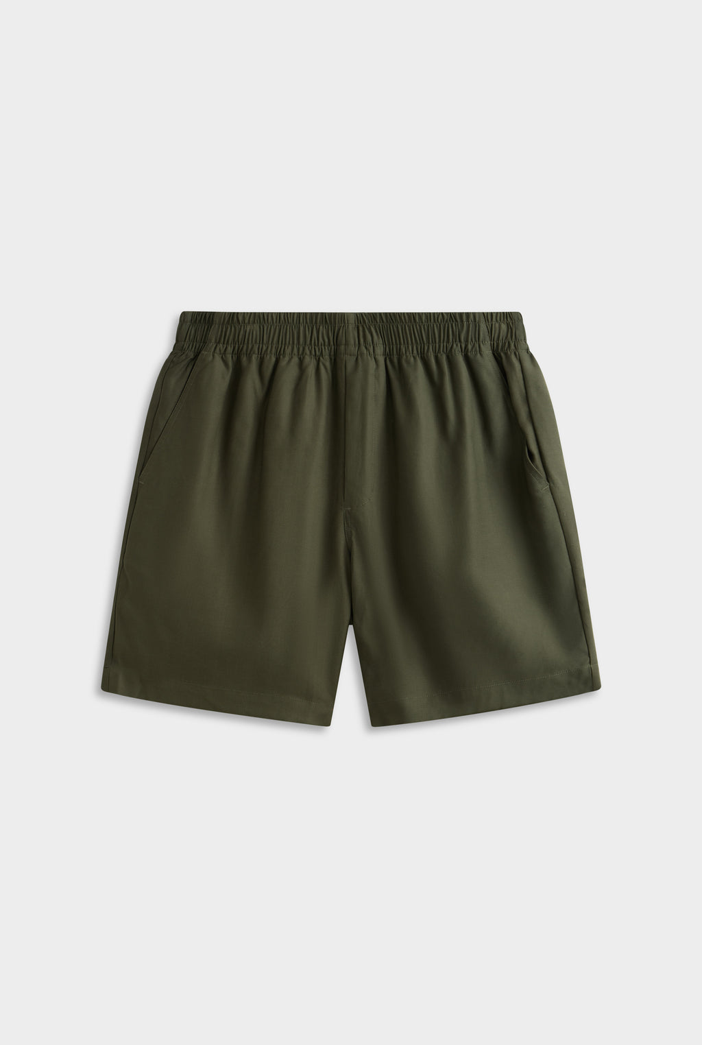 Tencel Lounge Shorts - Olive