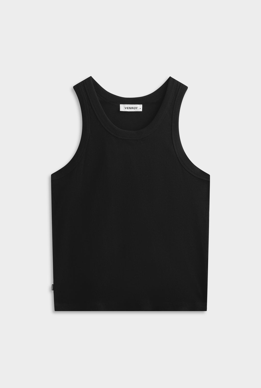 Jersey Rib Tank - Black