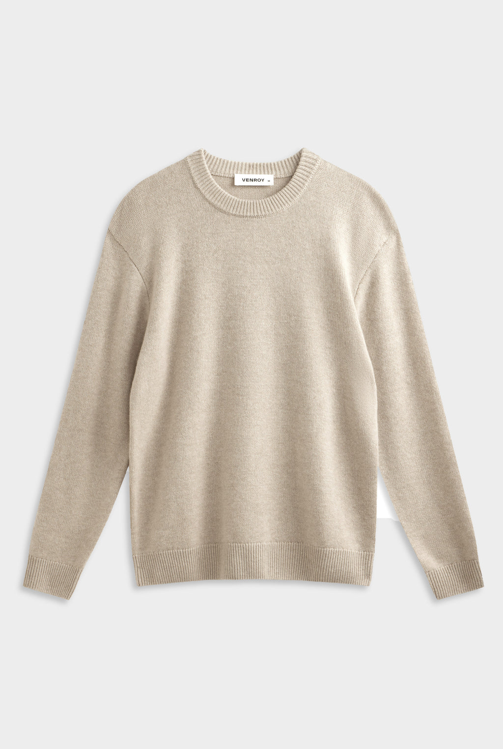 Wool Cashmere Sweater - Sand Marl