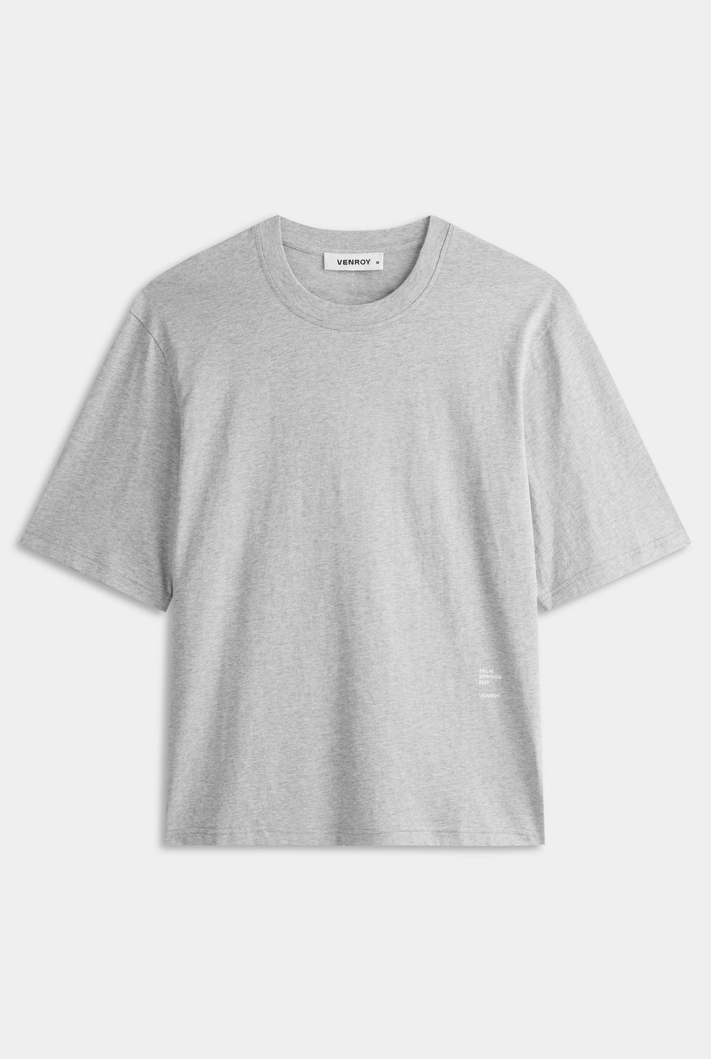 Oversized Cotton T Shirt - Grey Marl Lily