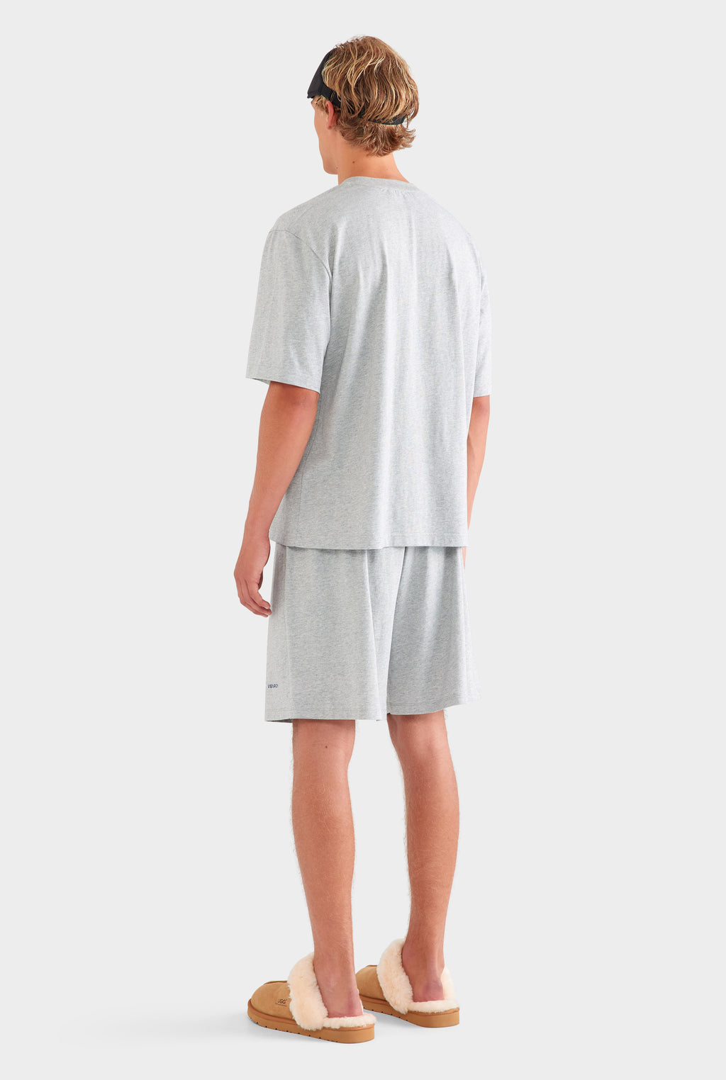 Mens Sleepwear Set - Grey Marl
